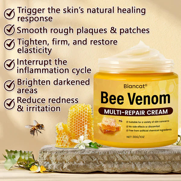 Biancat® Bee Venom Multi-Repair Cream For Breast Enlargment And All Types Of Skin Problems ( Made In USA )
