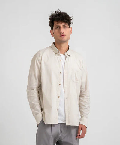 Men's Twill Button Down Shirt